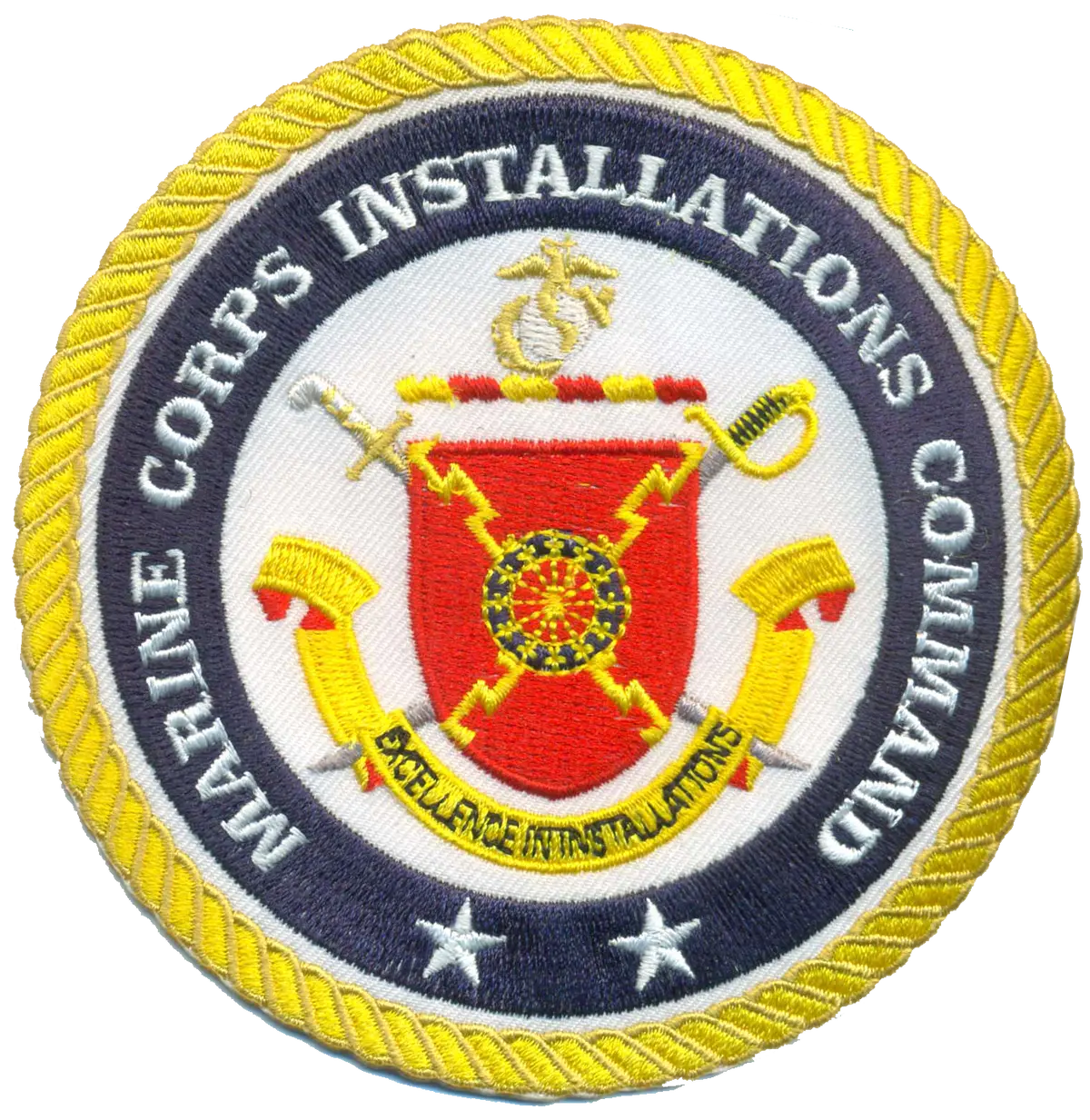 Officially Licensed Usmc Installations Command Patch 1