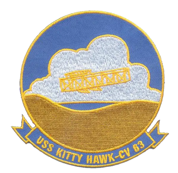 Uss Kitty Hawk Cv-63 Patch 1