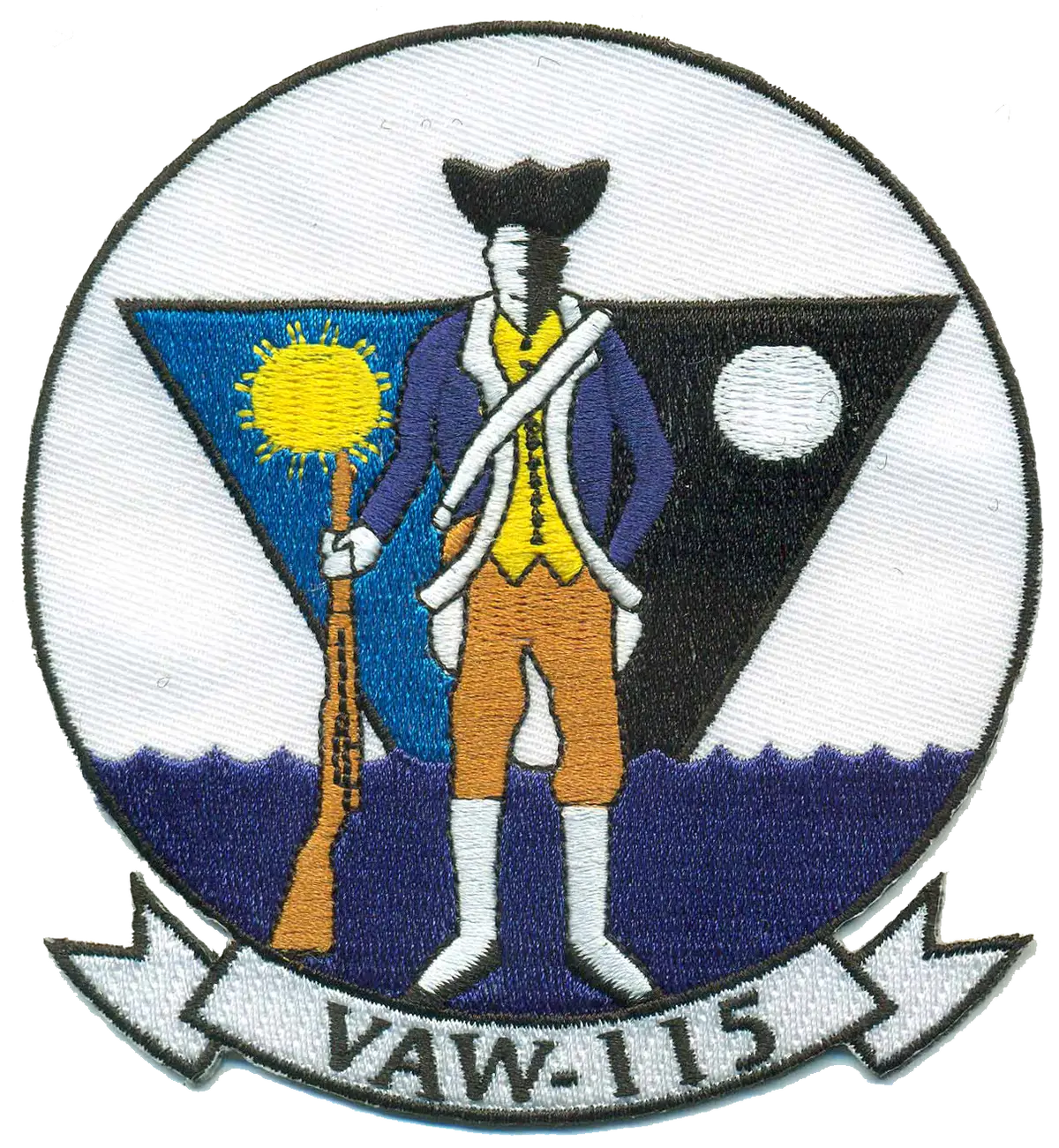 Officially Licensed Us Navy Vaw-115 Liberty Bells Sentenil Patch 1