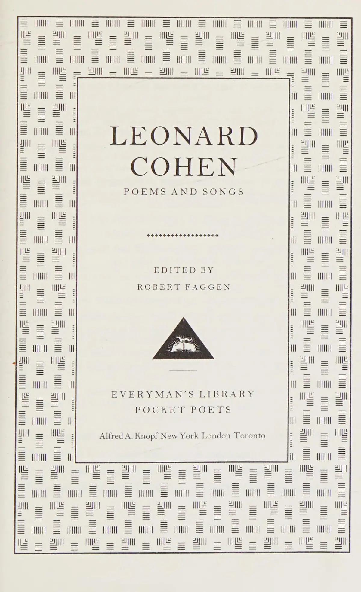 Cohen, Leonard: Poems & Songs 1