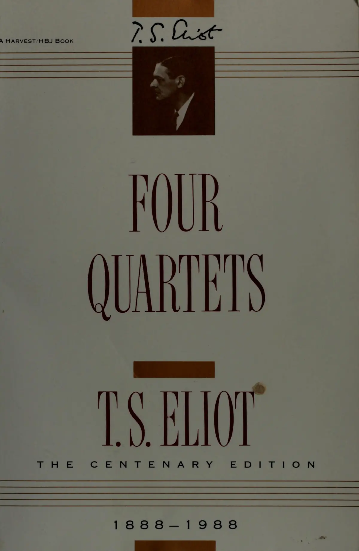 Eliot, Ts: Four Quartets 1