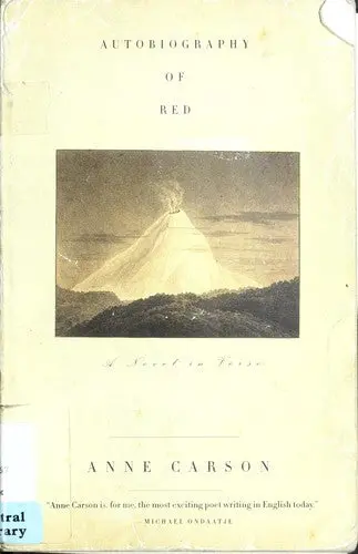 Carson, Anne: Autobiography Of Red 1