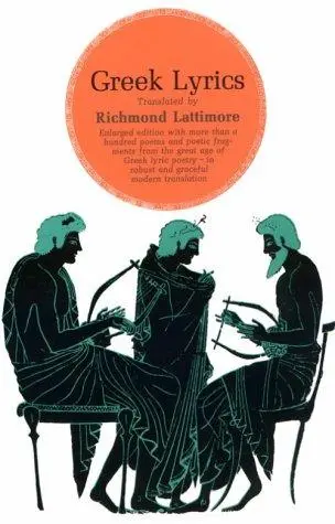 Lattimore, Richmond: Greek Lyrics 1