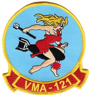 Officially Licensed Usmc Vma-121 Patch 1