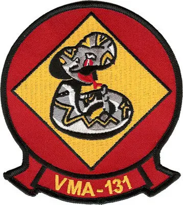 Officially Licensed Usmc Vma-131 Diamondbacks Patch 1