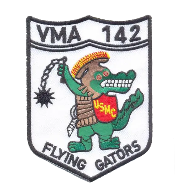 Officially Licensed Usmc Vma-142 Flying Gators Patch 1