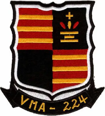 Officially Licensed Usmc Vma-224 Bengals Patch 1