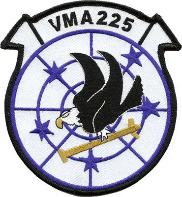 Officially Licensed Usmc Vma-225 Vagabonds Patch 1