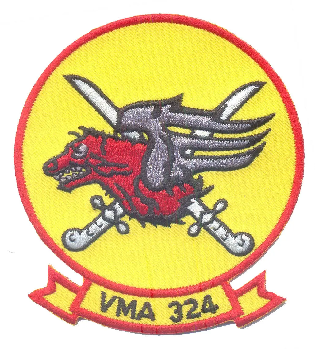 Officially Licensed Usmc Vma-324 Patch 1