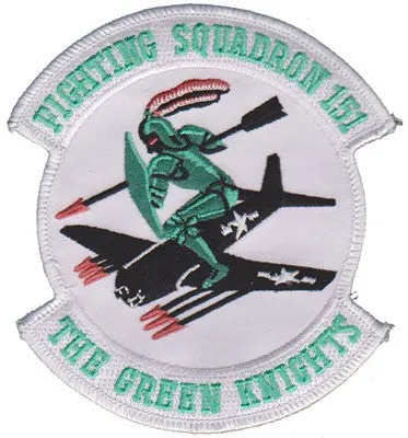 Vmf 151 Green Knights Squadron Patch 1