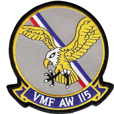 Officially Licensed Usmc Vmf(Aw)-115 Able Eagles Patch 1