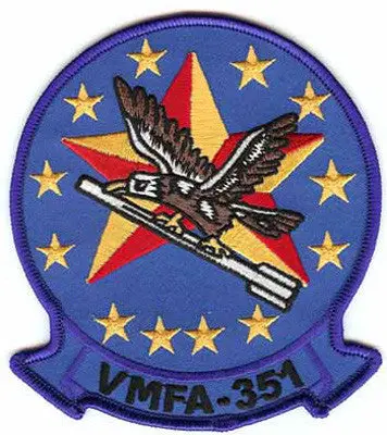 Officially Licensed Usmc Vmfa-351 Patch 1