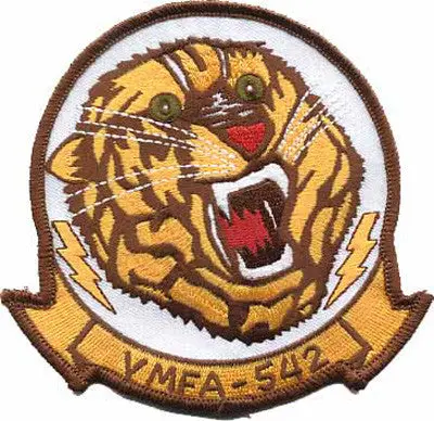 Officially Licensed Usmc Vmfa-542 Tigers Patch 1