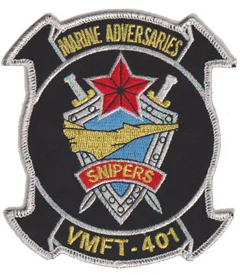 Officially Licensed Usmc Vmft-401 Patch 1