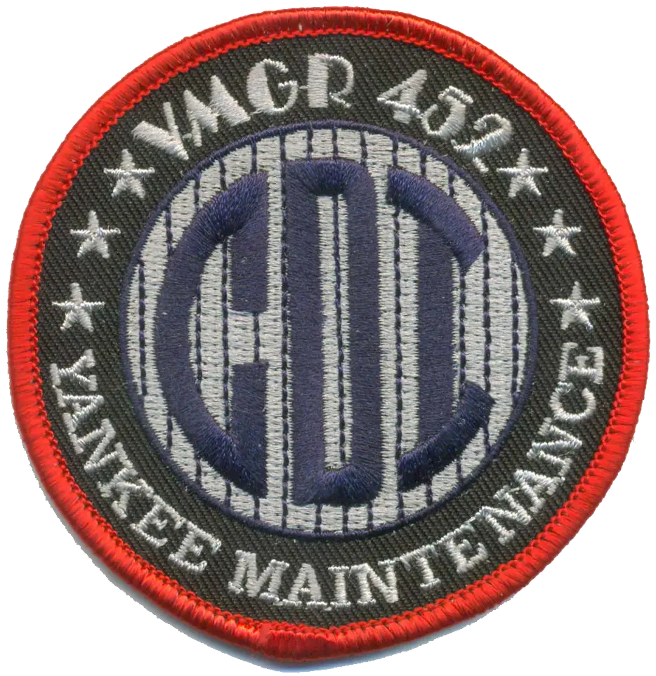 Vmgr-452 Yankees Cdi Shoulder Patch 1