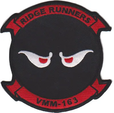 Officially Licensed Usmc Vmm-163 Ridge Runners Patches 1