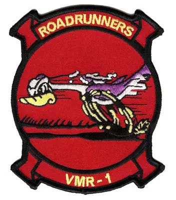 Officially Licensed Usmc Vmr-1 Roadrunners Patch 1