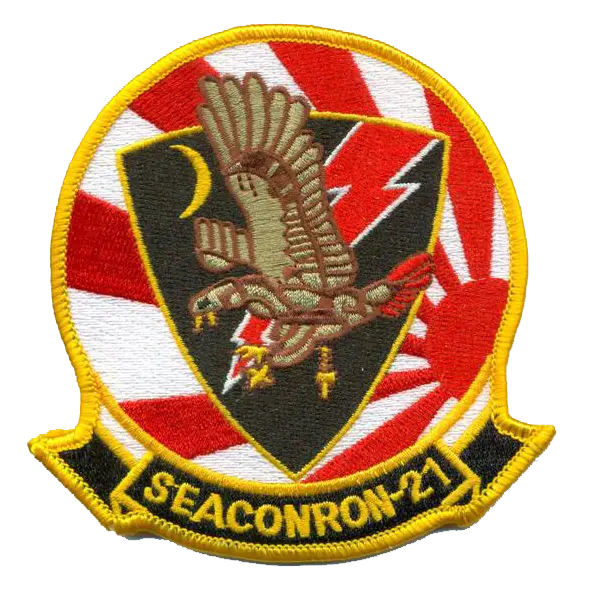 Officially Licensed Us Navy Vs-21 Redtails Patch 1