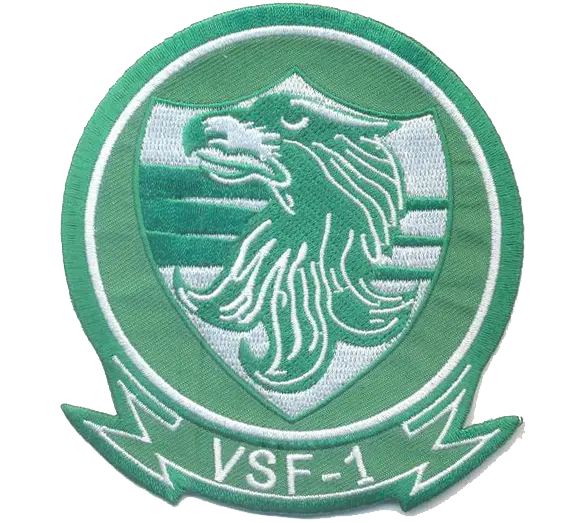 Officially Licensed Us Navy Vsf-1 Patch 1
