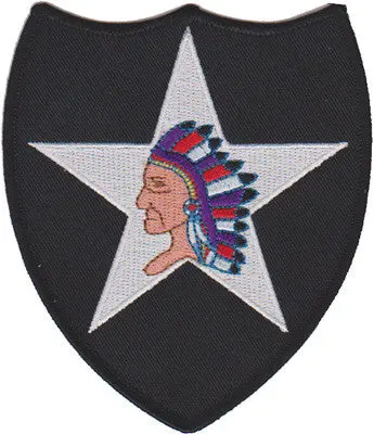 Officially Licensed Usmc 2Nd Infantry Division- Wwi Patch 1