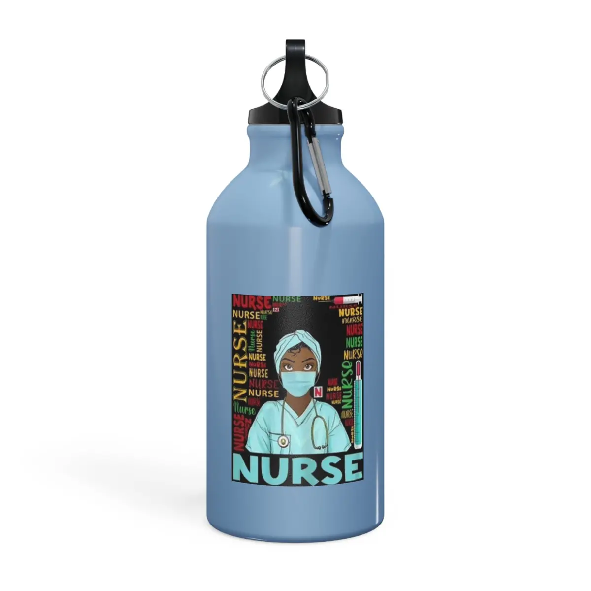 Black Nurse Sport Bottle 3