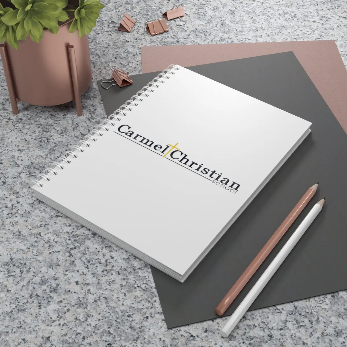 Carmel Christian Spiral Notebook 1