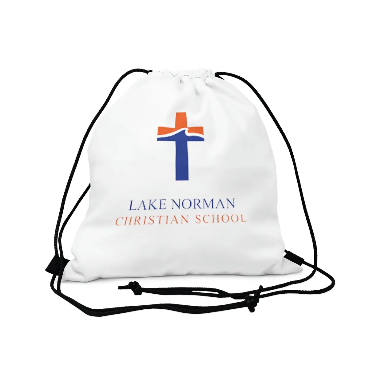 Lake Norman Christian School Outdoor Drawstring Bag 1