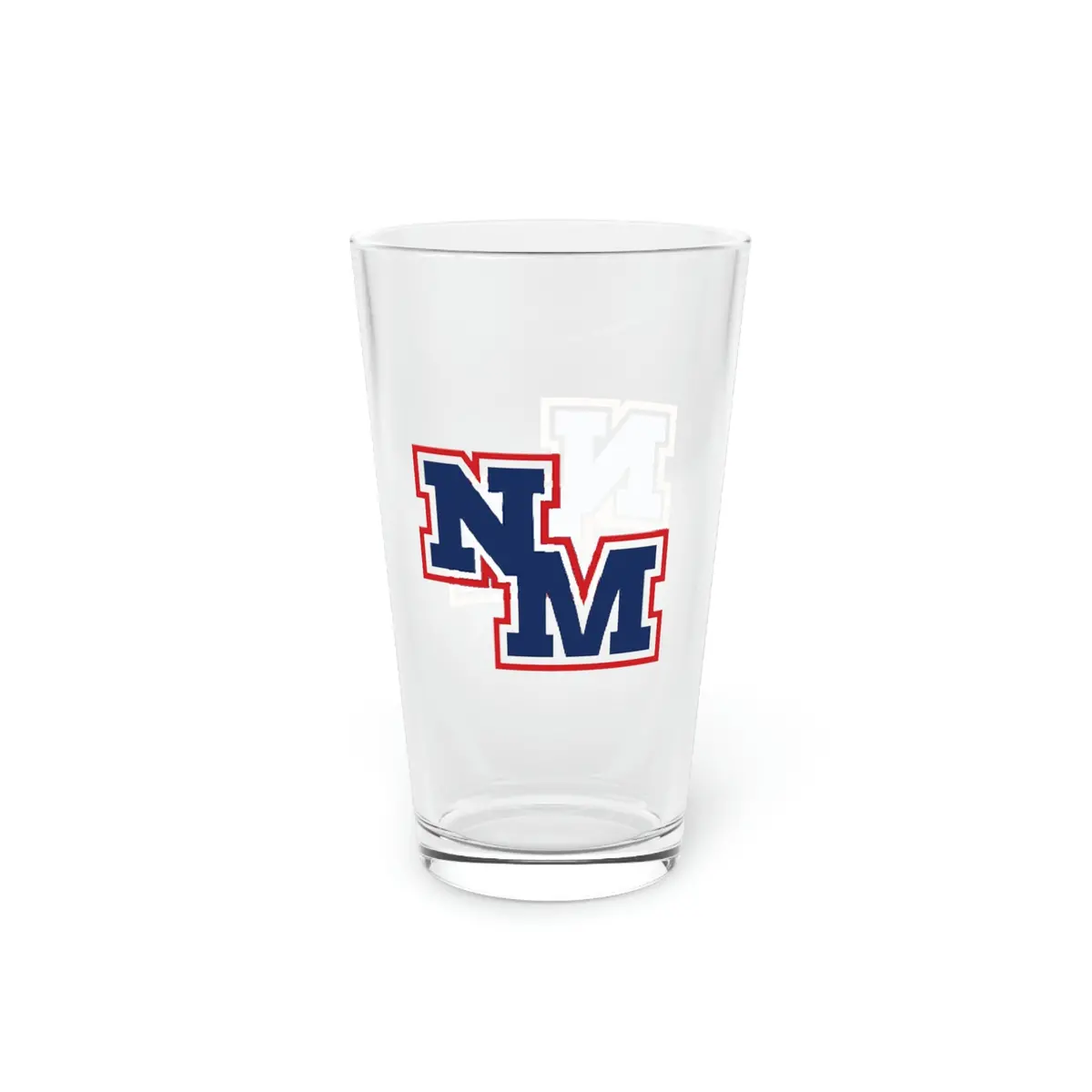 North Meck High School Pint Glass, 16Oz 1