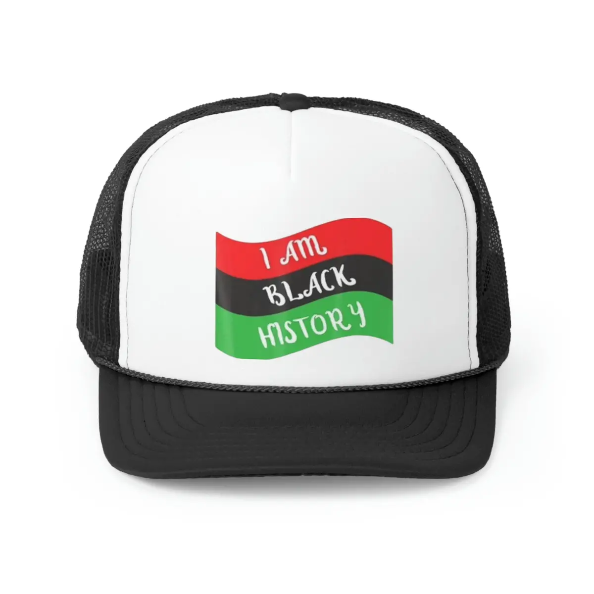 I Am Black History Trucker Caps 1