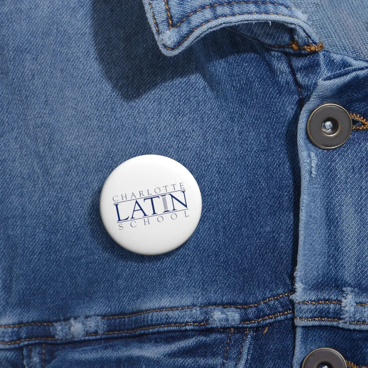 Charlotte Latin Pin Buttons 2