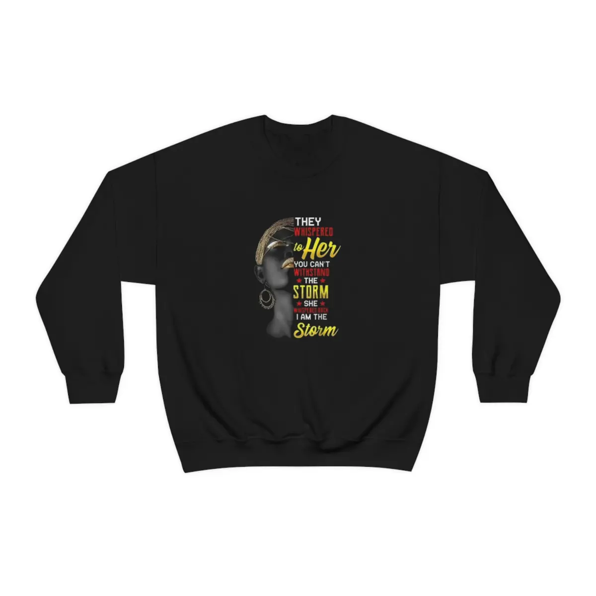 They Whispered Unisex Heavy Blend™ Crewneck Sweatshirt 1