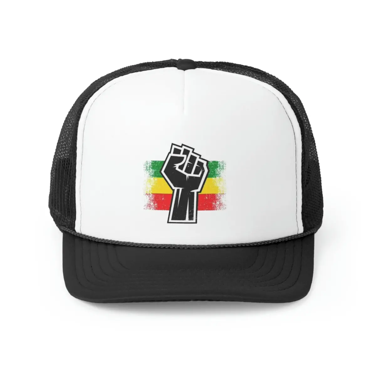 Black Fist Trucker Caps 1
