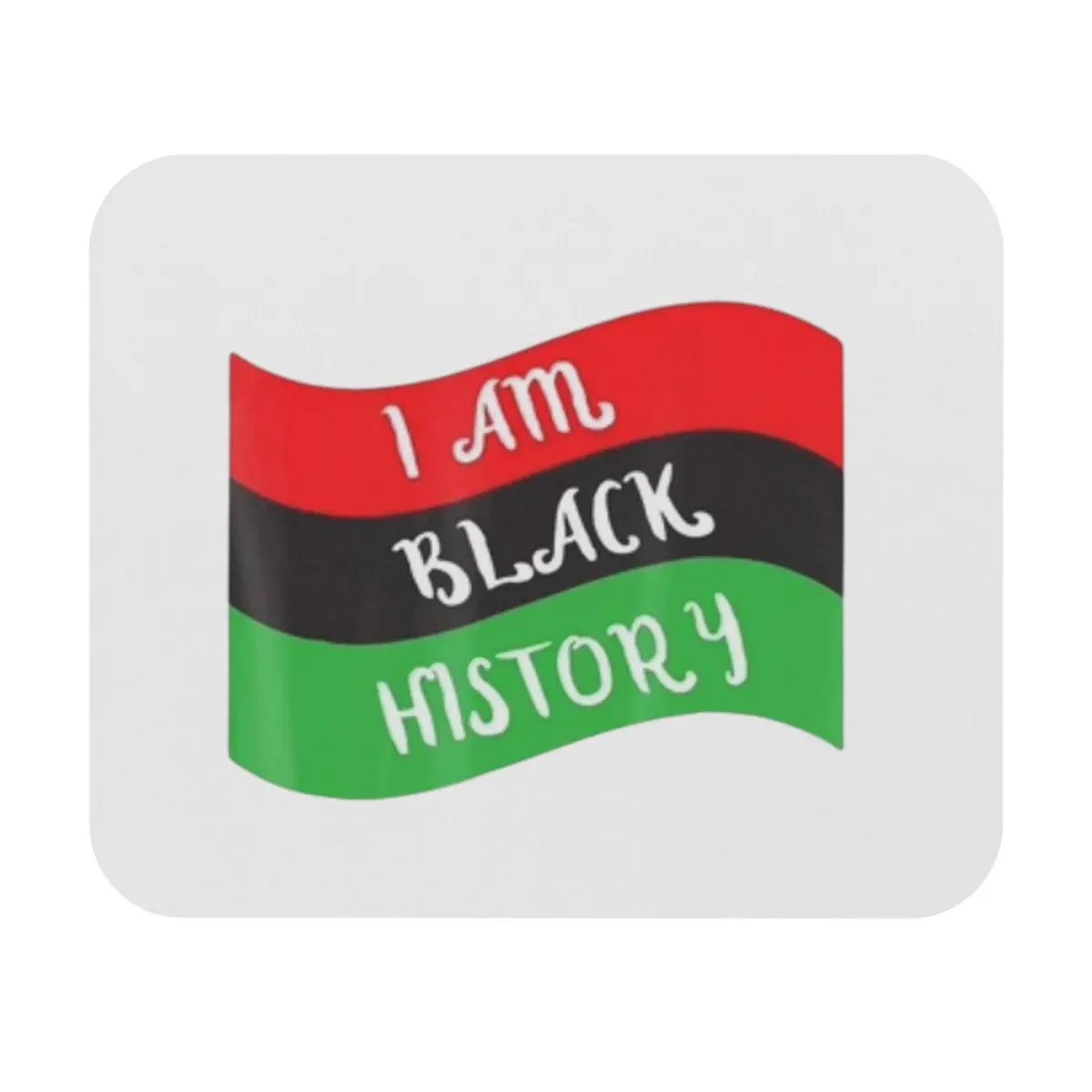 I Am Black History Mouse Pad (Rectangle) 1