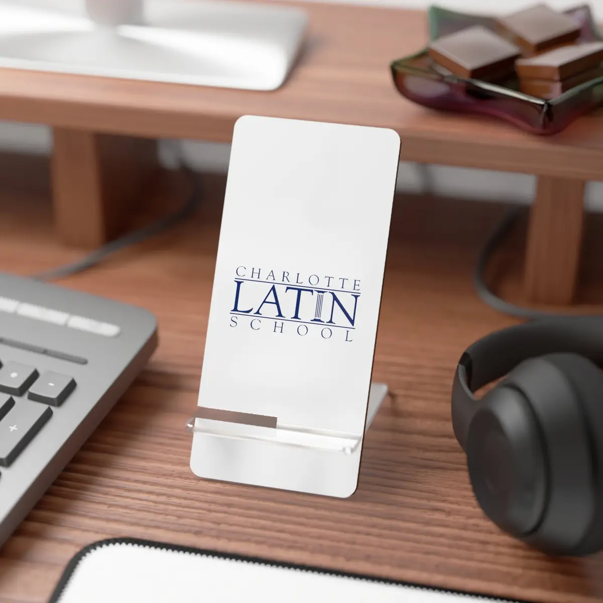 Charlotte Latin Mobile Display Stand For Smartphones 1