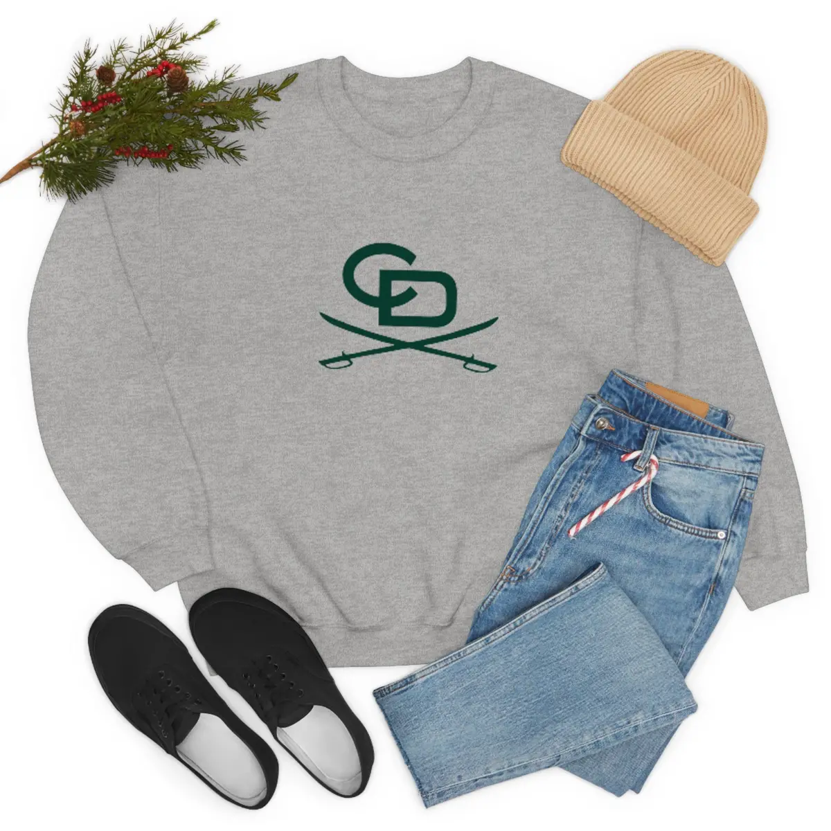 Country Day Unisex Heavy Blend™ Crewneck Sweatshirt 1