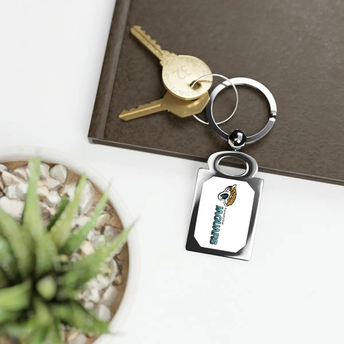Forestview Hs Photo Keyring 1