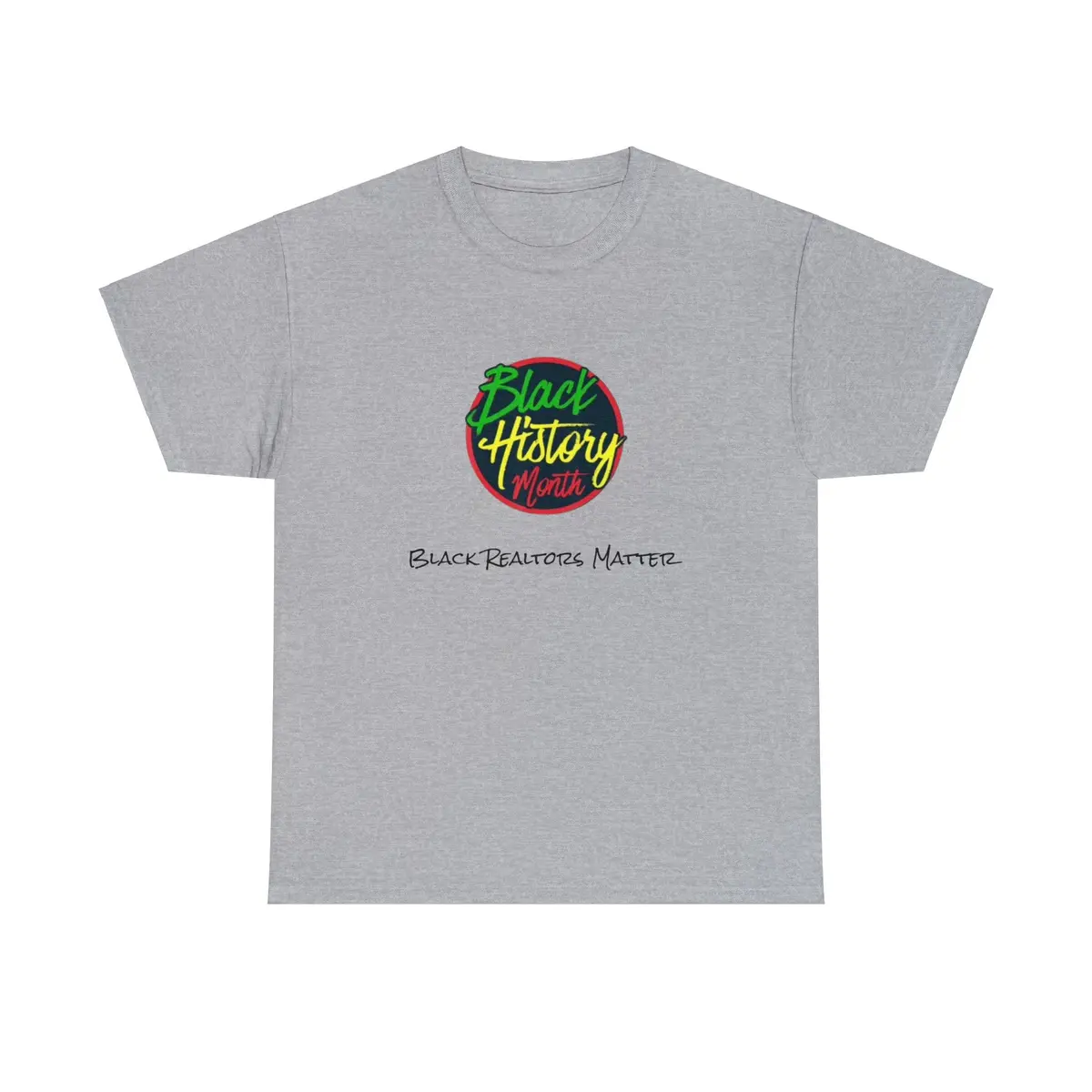 Black Realtors Matter Cotton Tee 1