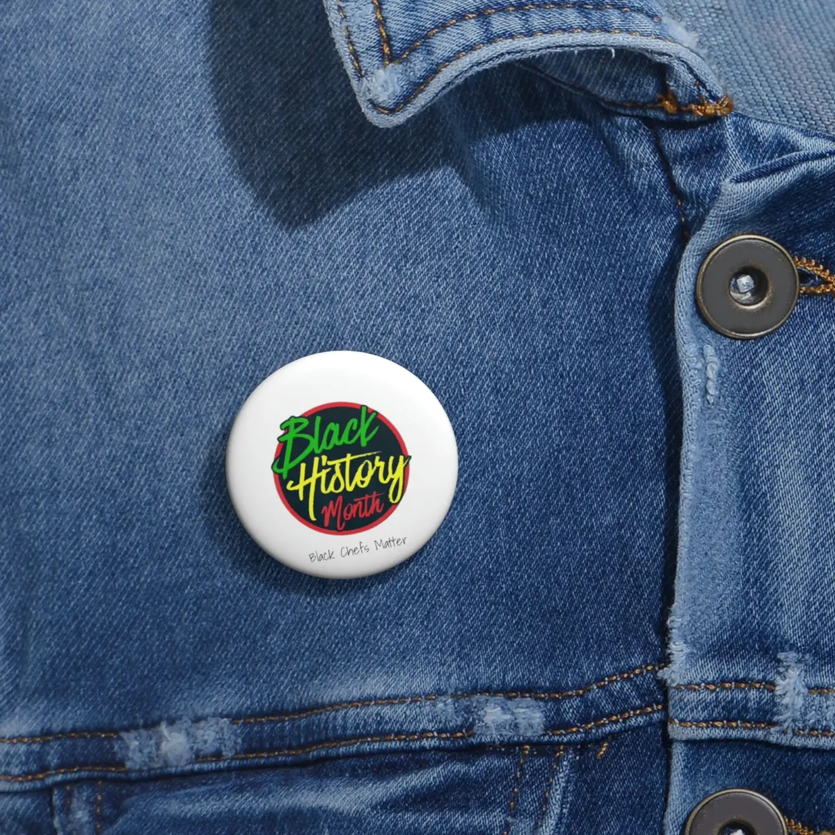 Black Chefs Matter Custom Pin Buttons 1