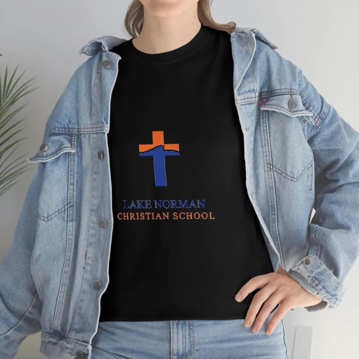 Lake Norman Christian School Unisex Heavy Cotton Tee 1