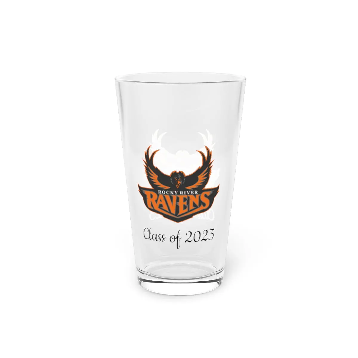 Rocky River Class Of 2023 Pint Glass, 16Oz 1