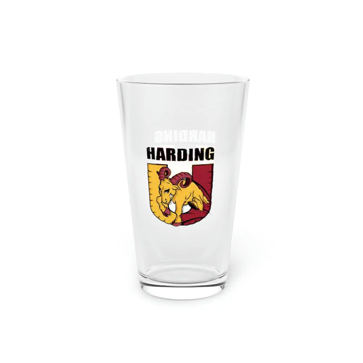 Harding University Pint Glass, 16Oz 1