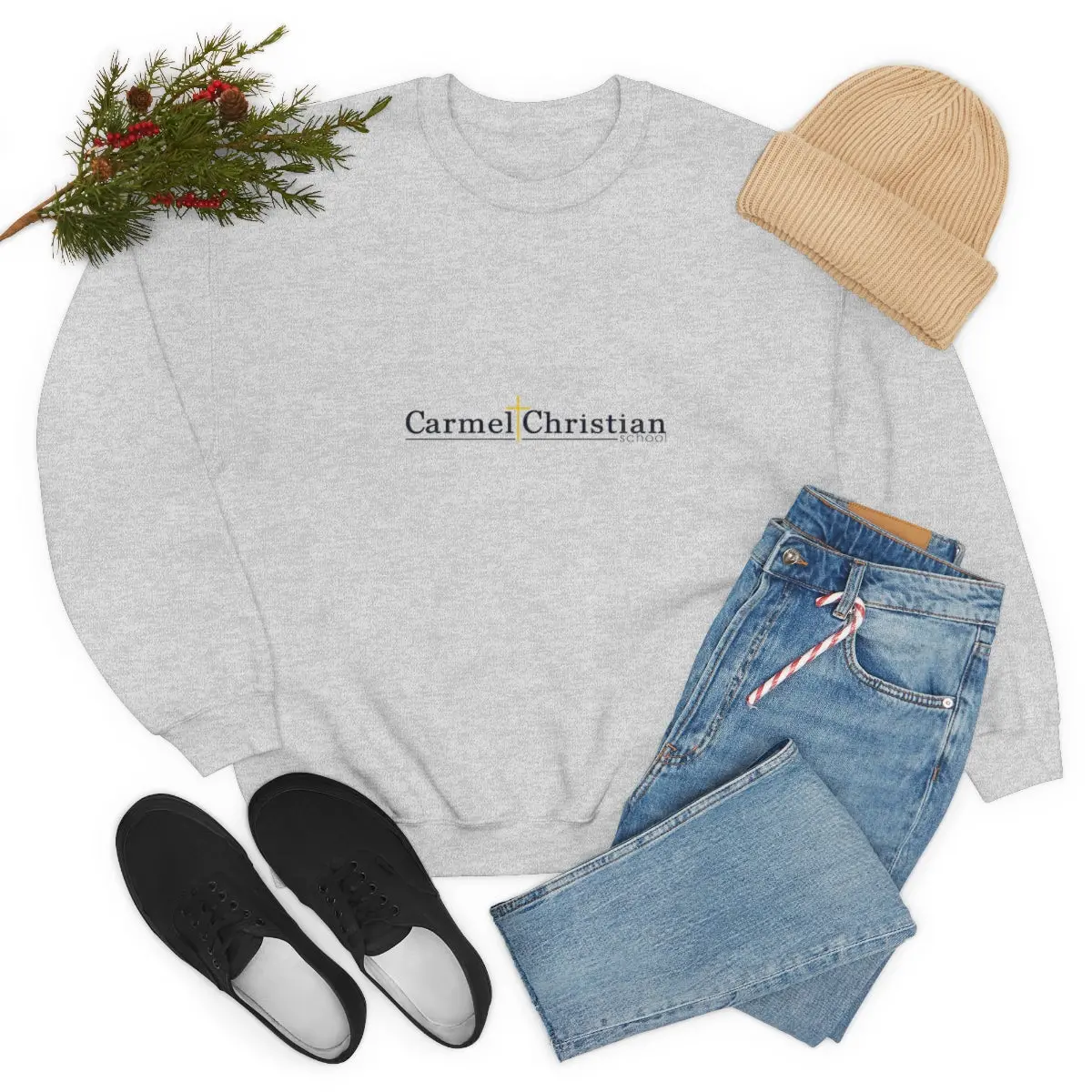 Carmel Christian Unisex Heavy Blend™ Crewneck Sweatshirt 1