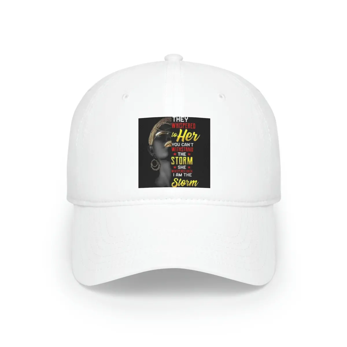 They Whispered Low Profile Baseball Cap 1
