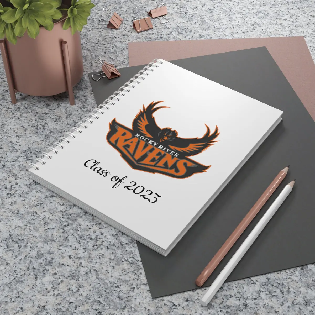Rocky River Class Of 2023 Spiral Notebook 1