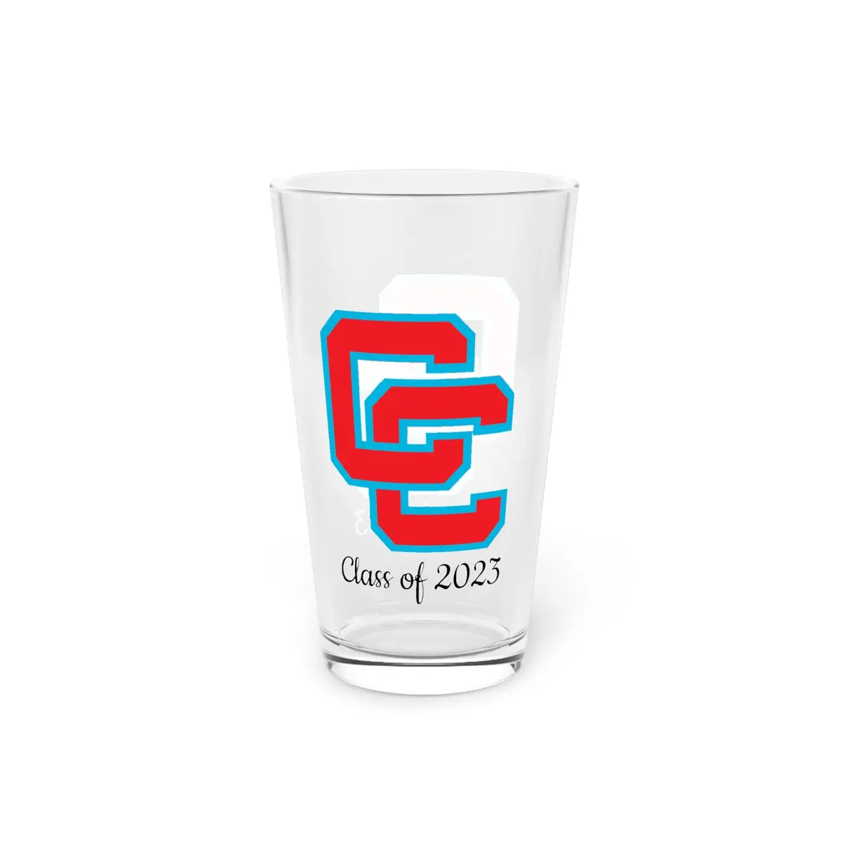 Charlotte Catholic Class Of 2023 Pint Glass, 16Oz 1