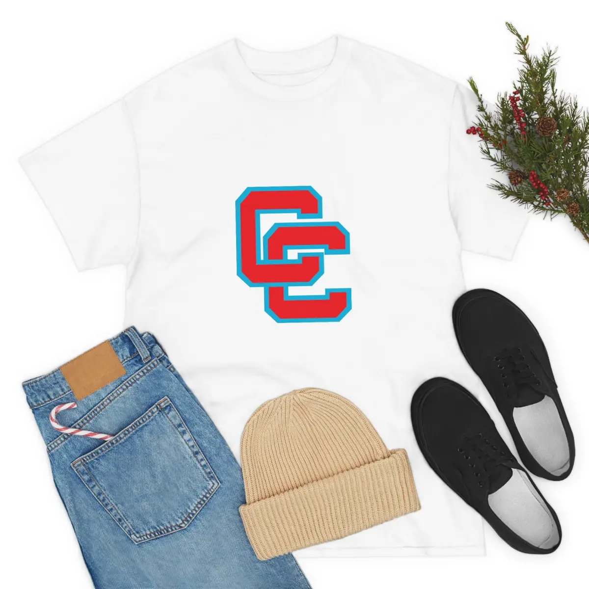 Charlotte Catholic  Unisex Heavy Cotton Tee 1