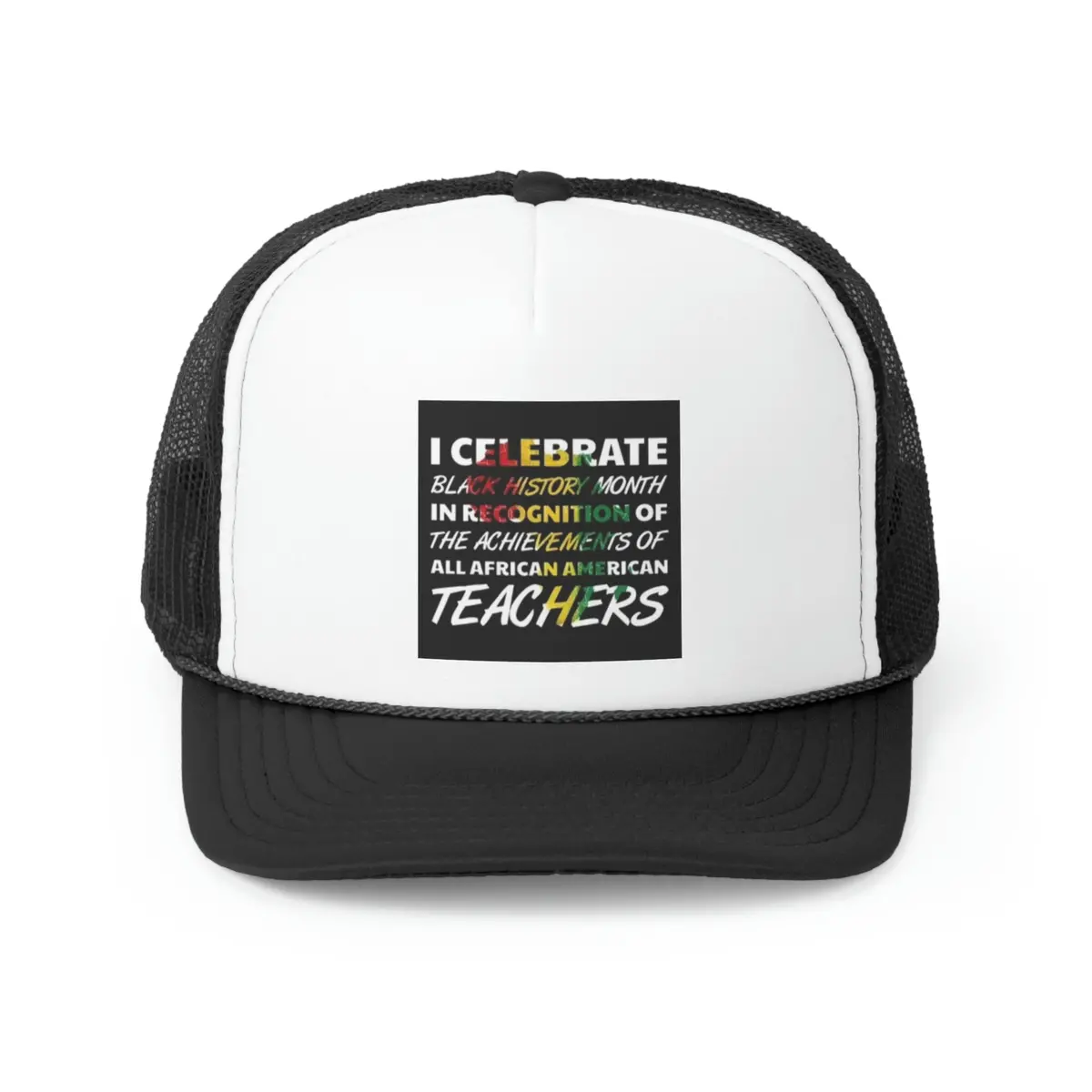 I Celebrate Trucker Caps 1