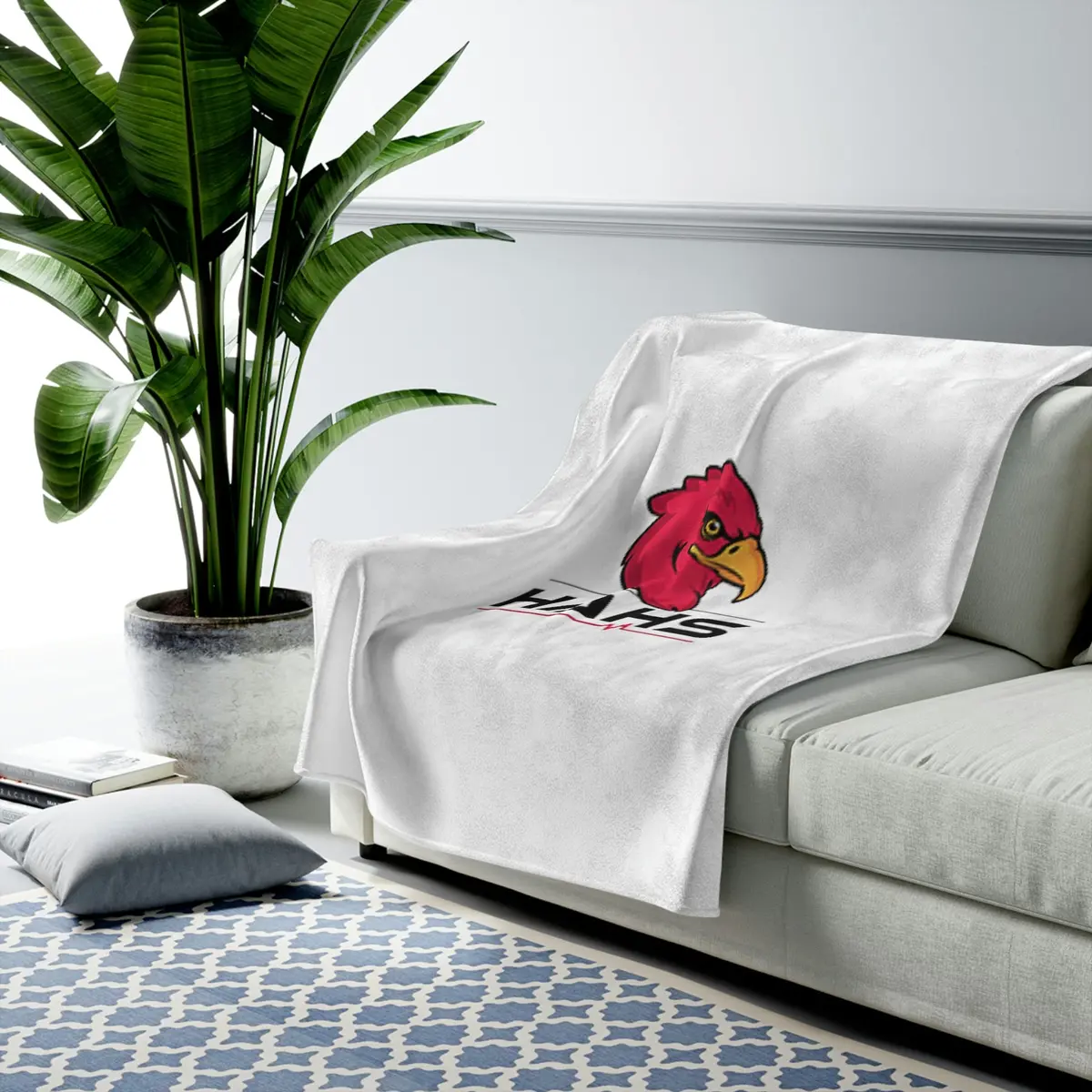Hawthorne Academy Velveteen Plush Blanket 1