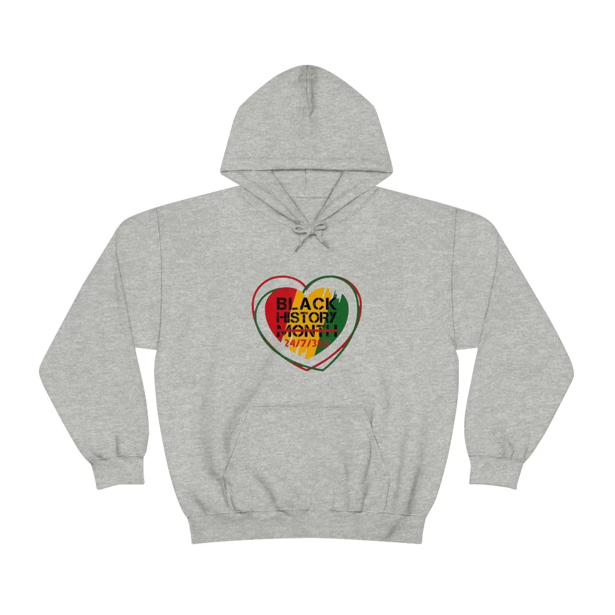 Black History 24/7/365 Hooded Sweatshirt 1