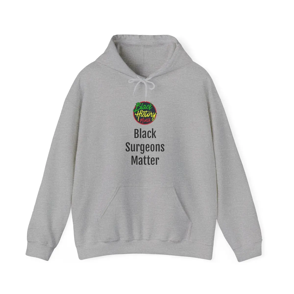Black Surgeons Matter Hooded Sweatshirt 1
